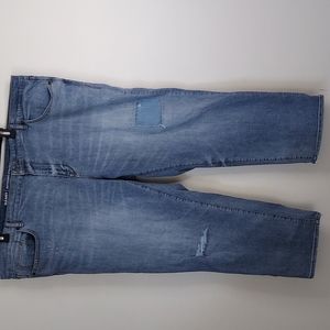 Old Navy Distressed Boyfriend Straight Jeans